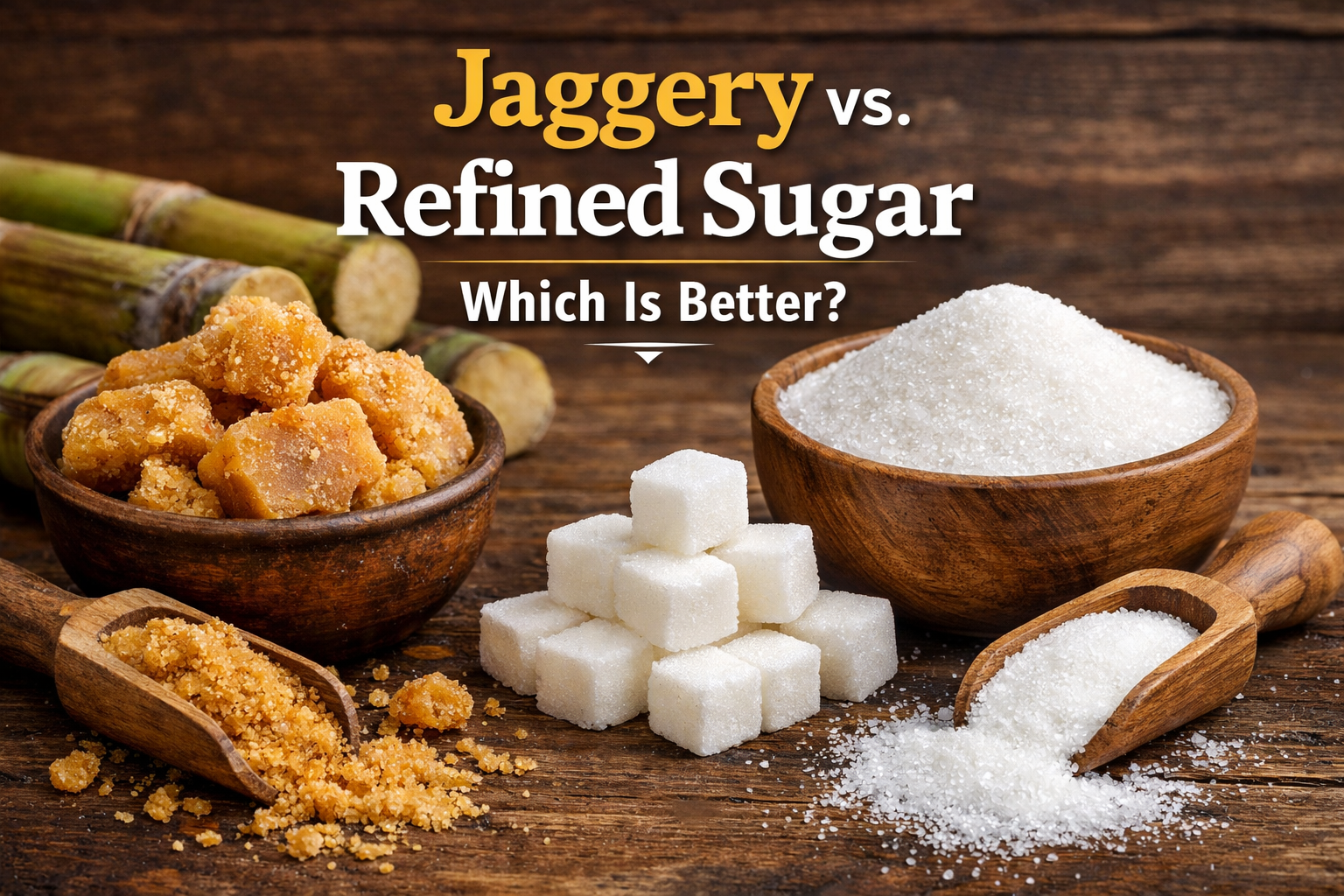 Jaggery vs. Refined Sugar: Which Is Better?